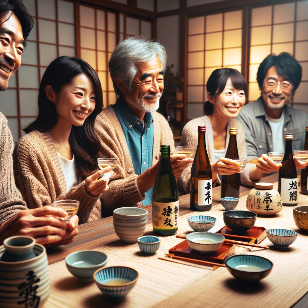 Sake tasting in Tokyo