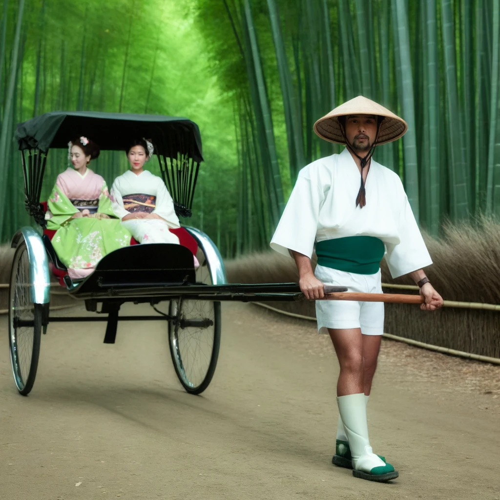 Rickshaw tour Arashiyama